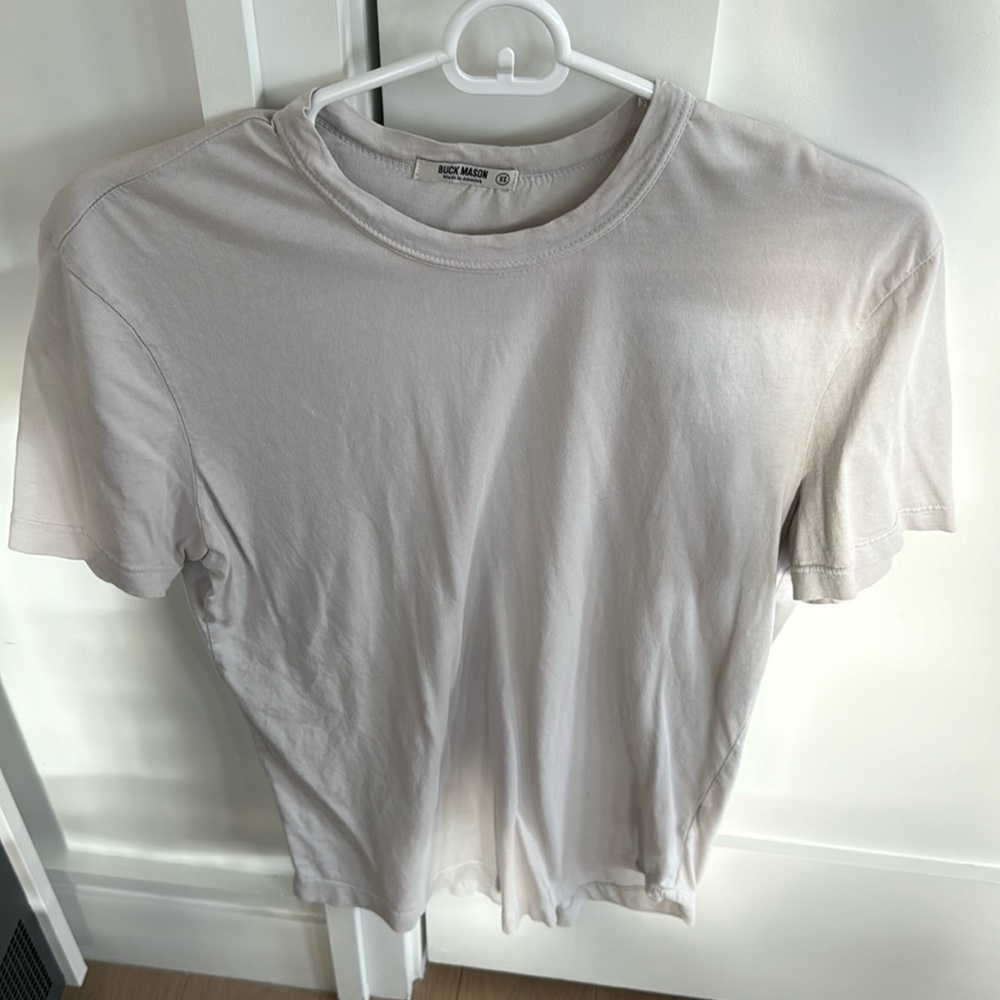 Buck mason gray tee